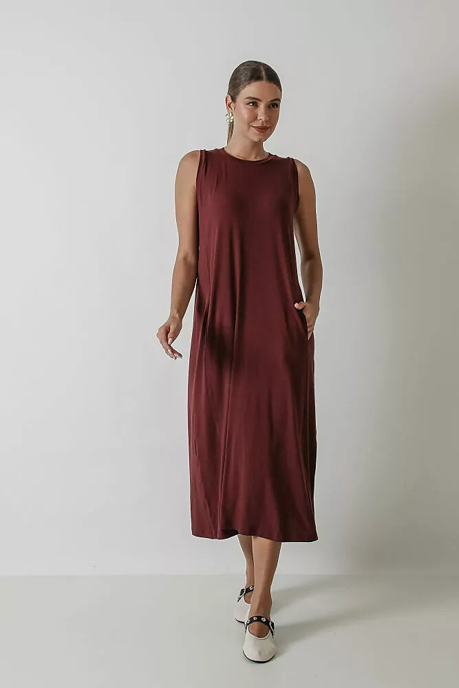 Vestido Visco Regata